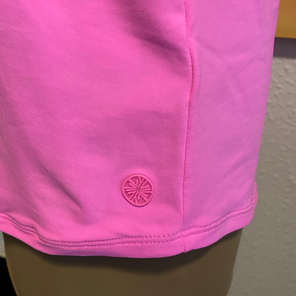 Lilly Pulitzer Tank Top Barbiecore Activewear Women Luxletic Large Pink 001230 - Picture 3 of 7
